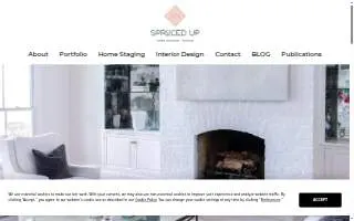 Spruced Up Staging + Design of Fairhope website