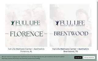 Full Life Wellness Center website