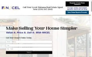 NXCEL Realty website