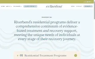 Riverbend Center website