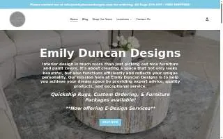 Emily Duncan Designs website