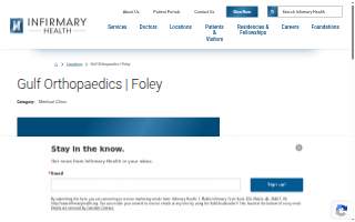 Gulf Orthopaedics | Foley