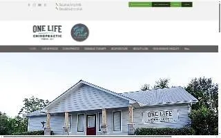 One Life Chiropractic of Foley website