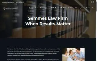 Semmes Law Firm, PC website