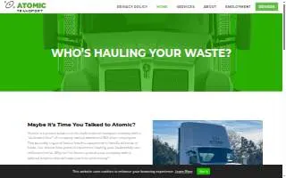 Atomic Transport, LLC website