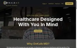 DeKalb MD website