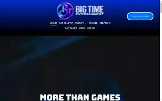 BigTime Entertainment of Gadsden website