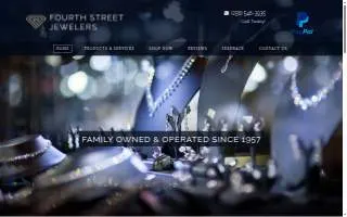 Fourth Street Jewelers website