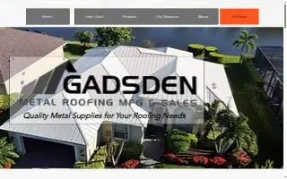 Gadsden Metal Roofing LLC website