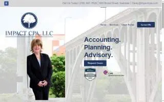 Impact CPA, LLC website