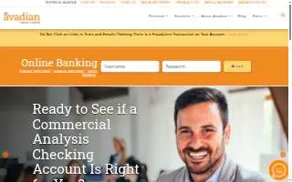 Avadian Credit Union of Gardendale website