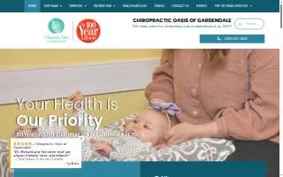 Chiropractic Oasis of Gardendale website