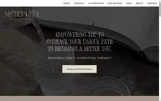 Modern Era Wellness website