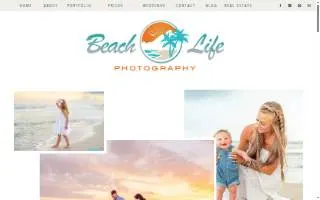 Beach Life Photography Gulf Shores website
