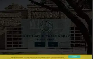 Big Beach Brewing website