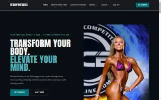 Fit Body Physiques website