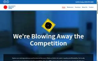 Hurricane's Mattress Outlet website