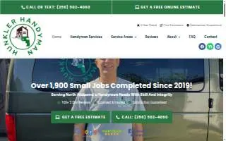 Hunkler Handyman website