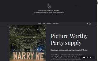 Picture Worthy Party Supply