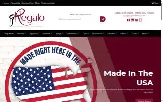 Regalo Inc. website