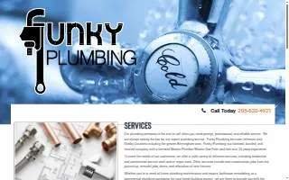 Funky Plumbing website