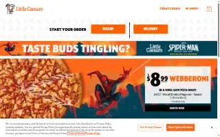 Little Caesars Pizza of Helena website
