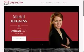 Maridi Huggins Law, LLC website