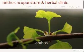 Anthos Acupuncture and Herbal Clinic of Homewood website