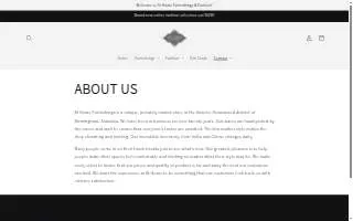 At Home Furnishings website