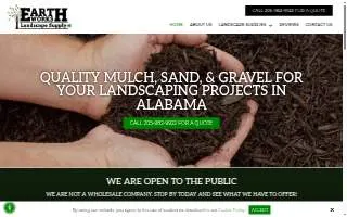 EarthWorks Landscape Supply, LLC of Homewood website