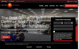 Spartan Fitness MMA Birmingham Alabama website