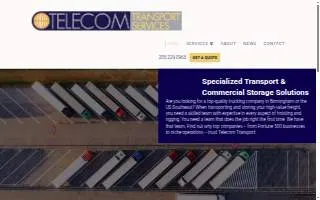 Telecom Transport Services website