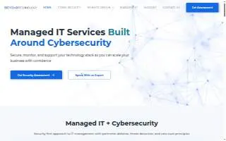 Beyond Technology website