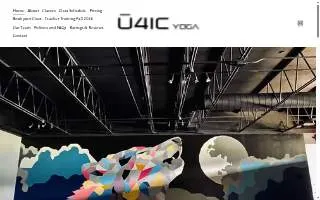 u4ic yoga of Hoover website