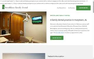 Brooklane Family Dental: Robinson Steven DDS website
