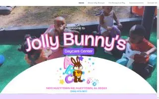 Jolly Bunnys Daycare, LLC website