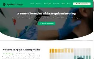 Apollo Audiology website