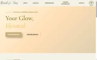 Beach'N Tans Tanning Salon website