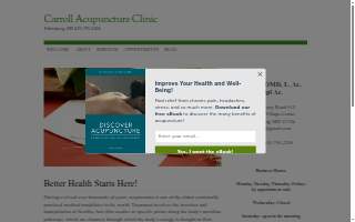 Carroll Hearing Associates, LLC website