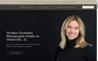 Headshot HSV Photography studio website