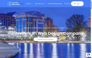 Huntsville Web Designs website