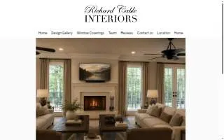 Richard Cable Interiors website
