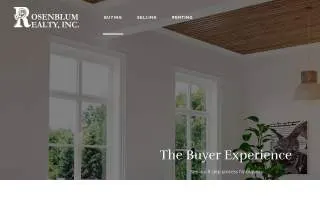 Rosenblum Realty, Inc. website