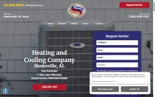 Southern Comfort HVAC website
