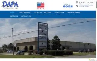 DAPA Products Inc website