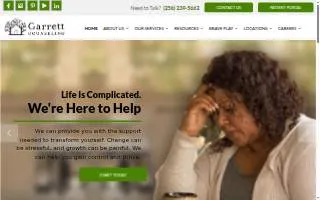 Garrett Counseling of Jasper website