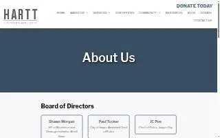 HARTT | Counseling and Wellness website