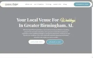 Lemon Ridge Events, LLC website