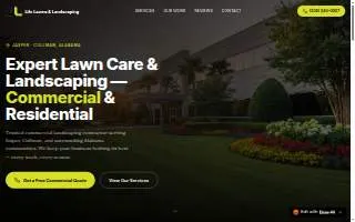 Life Lawns and Landscaping website