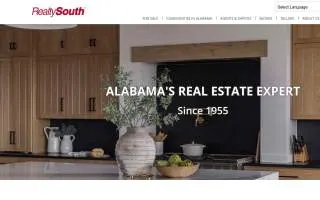 RealtySouth The Harbin Company website